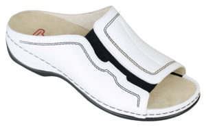 Berkemann Jennifer - białe, skóra