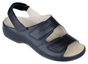 Berkemann Wenke - czarne, skóra