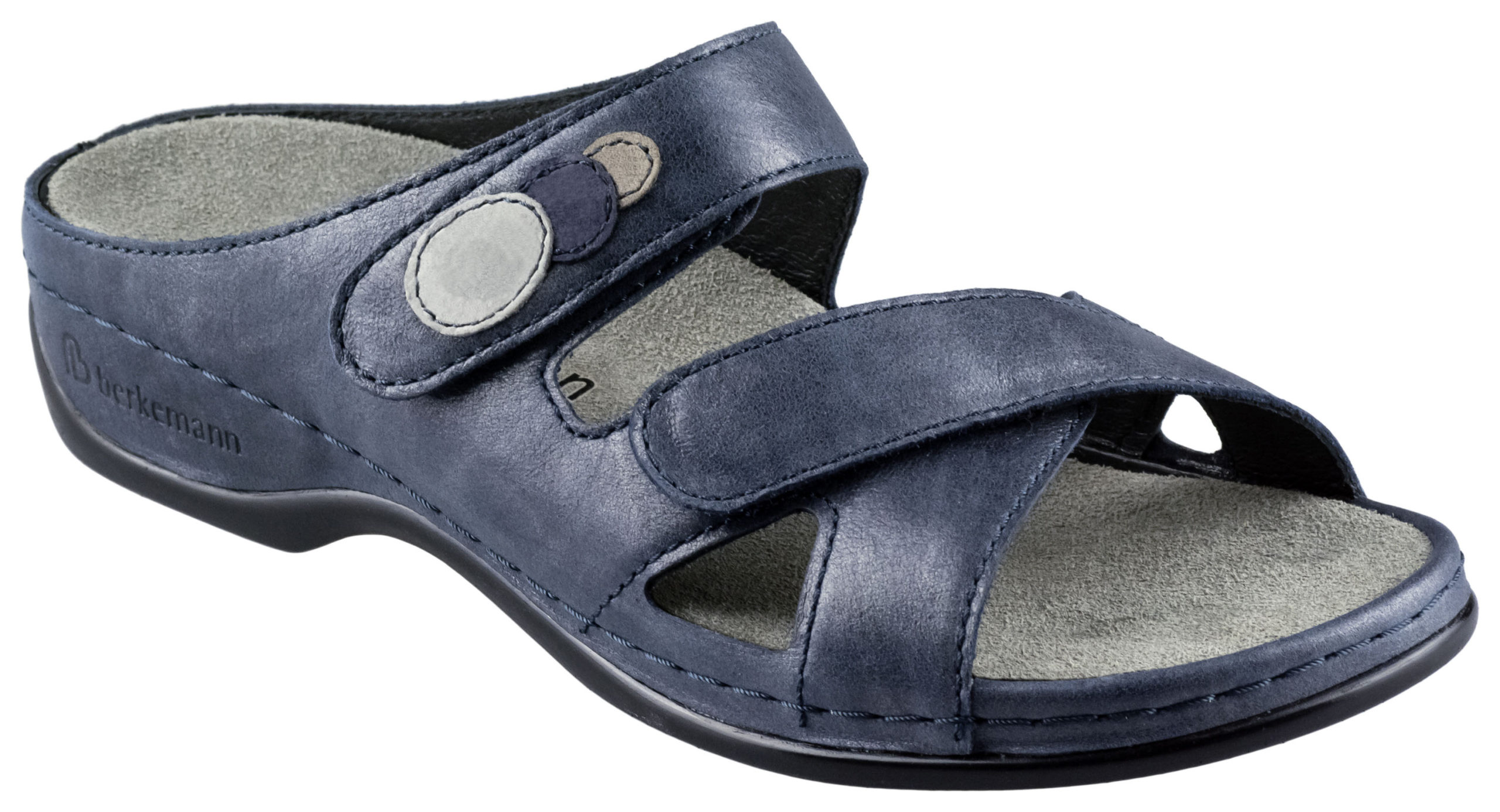 Berkemann Felia - niebieski, skóra