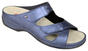 Berkemann Janna - niebieski, skóra