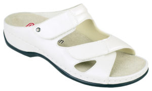 Berkemann Janna - białe, skóra