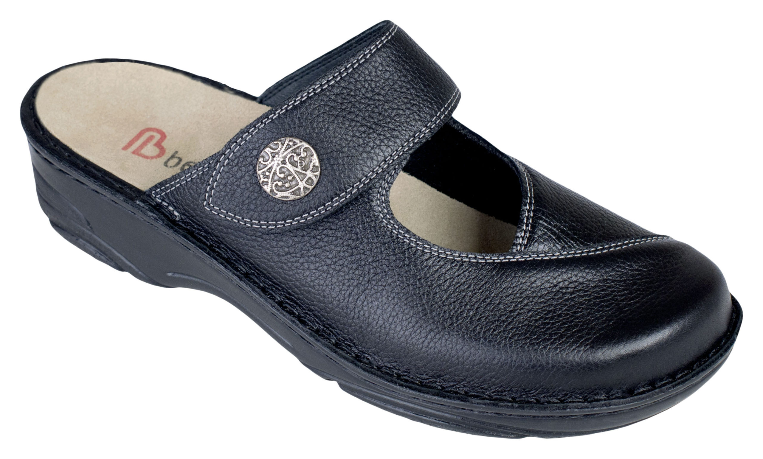 Berkemann Heliane - czarny, skóra