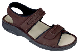 Berkemann Fabian- brązowy, nubuk