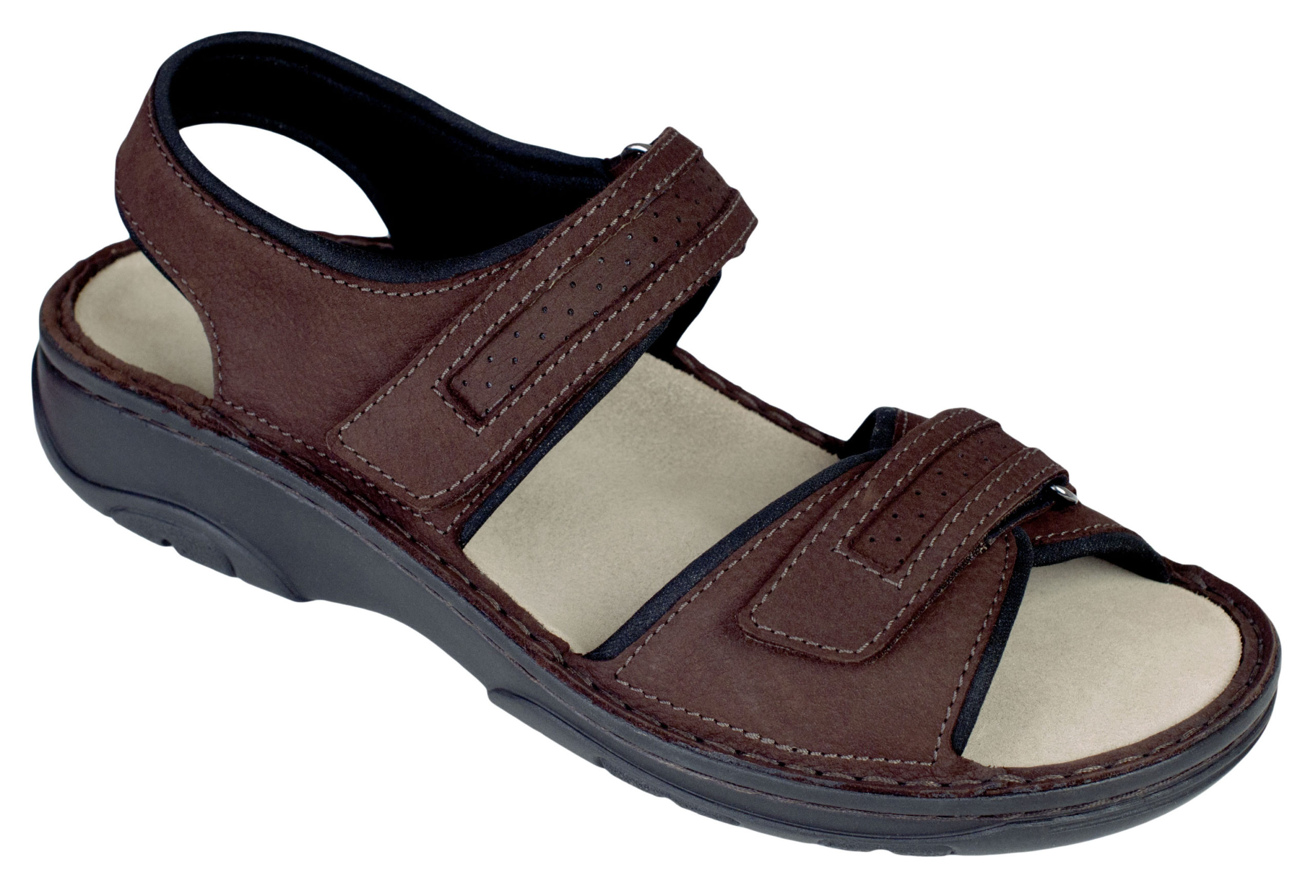 Berkemann Fabian- brązowy, nubuk