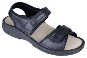 Berkemann Fabian- czarny, skóra