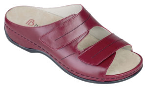 Berkemann Daria - bordowe, skóra